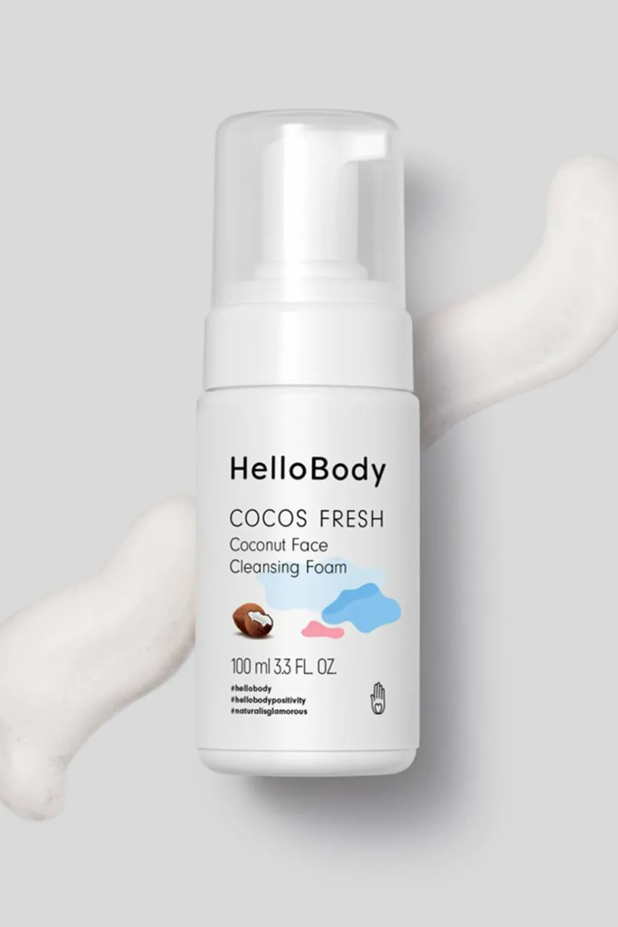 Sale Mousse nettoyante visage Cocos Fresh Nettoyant Visage