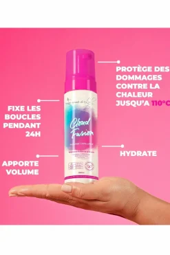 Best Mousse pour cheveux bouclés Cloud Fusion Soin Sans Rinçage