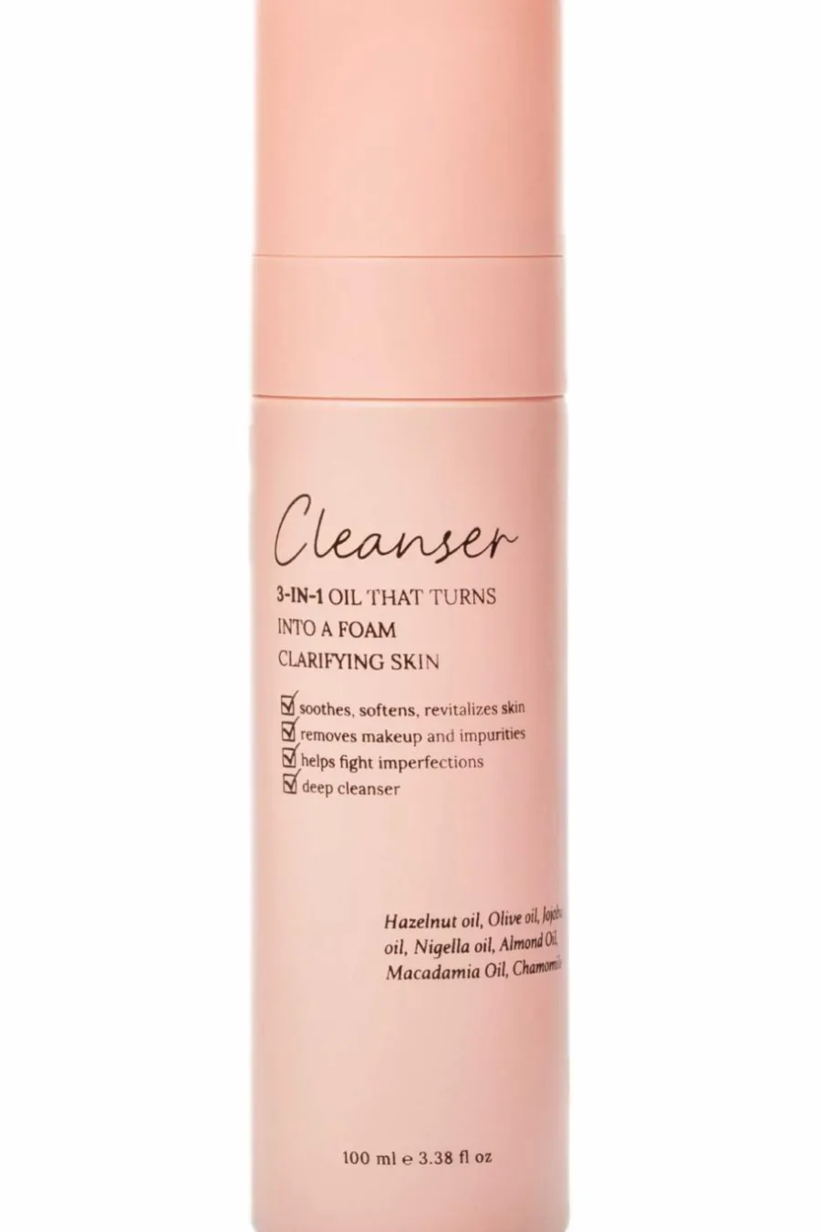 Nettoyant 3-en-1 huile & mousse visage Nettoyant Visage