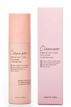 Nettoyant 3-en-1 huile & mousse visage Nettoyant Visage