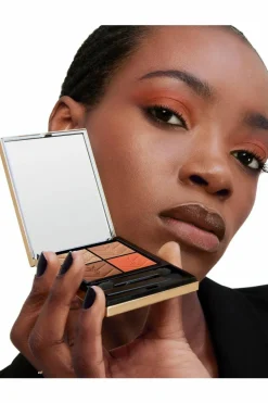 Clearance Palette de 4 ombres à paupières Couture Mini Clutch Palette Yeux|Fard À Paupières