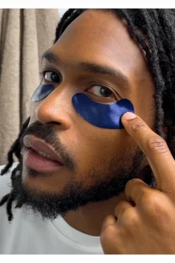 Patchs Contour des Yeux Défatiguant Homme Hydratant