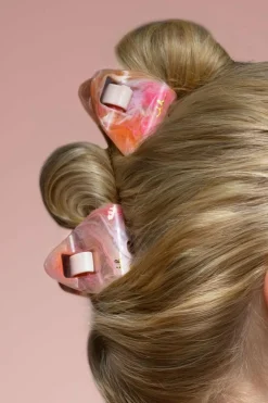 Outlet Pince à cheveux Pink Blossom Pince & Elastique