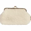 Online Pochette blanche en moumoute Trousse