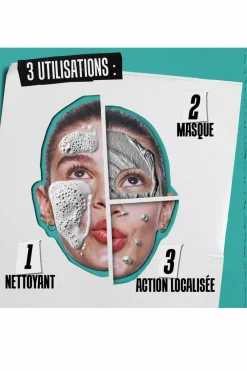 Clearance Pâte Anti-Imperfections 3-en-1 Démaquillant Visage