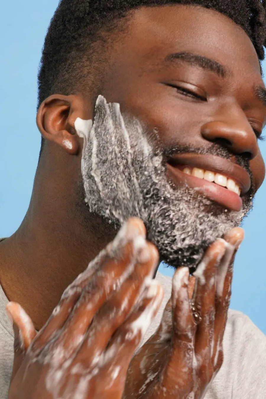 Routine express soin de la barbe Homme Nettoyant, Masque & Gommage|Hydratant