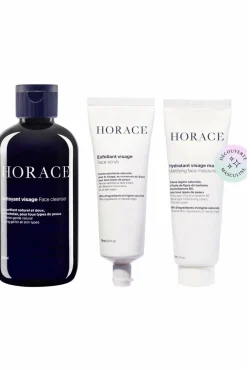 Hot Routine soin du visage Homme Nettoyant, Masque & Gommage|Hydratant