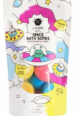 New Sachet de 7 boules de bains de l’espace Enfant Bébé & Enfant|Sels, Cristaux & Soin De Bain