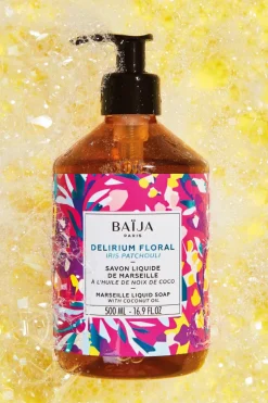 Outlet Savon liquide de Marseille Delirium Floral Gel Douche & Savon Liquide