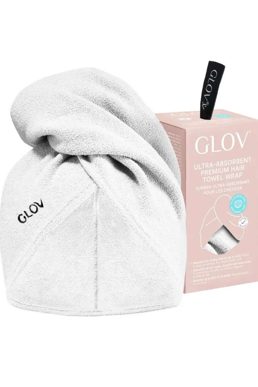 Best Serviette absorbante pour cheveux blanche Coffret Cheveux|Sèche-Cheveux