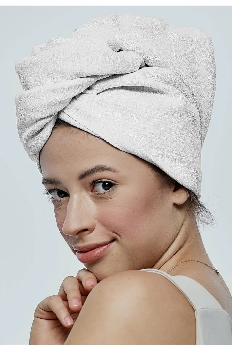 Best Serviette absorbante pour cheveux blanche Coffret Cheveux|Sèche-Cheveux