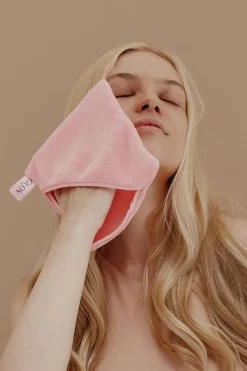 Clearance Serviette démaquillante rose Masque De Sommeil