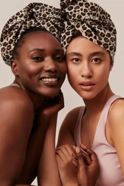 Clearance Serviette ultra-absorbante pour cheveux cheetah Sèche-Cheveux