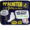 Sale Serviettes Nuit Hygiène Intime
