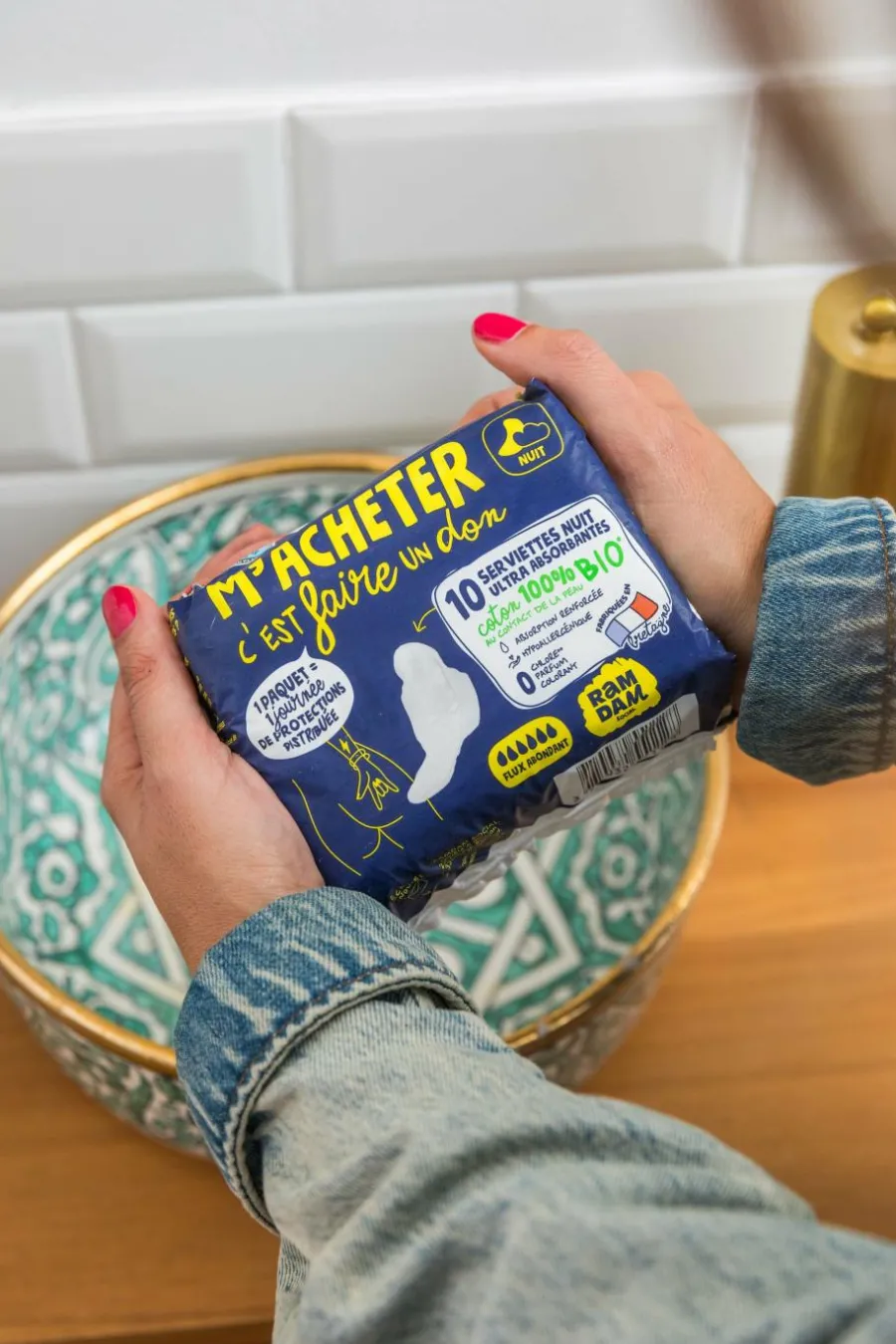Sale Serviettes Nuit Hygiène Intime