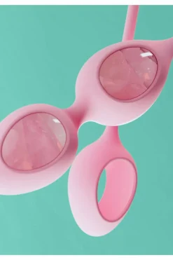 New Set de 2 oeufs en quartz Yonii Vibromasseurs & Sextoys