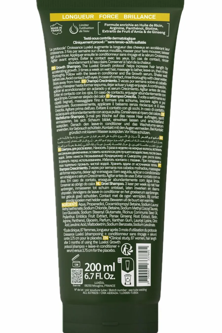 Best Shampoing booster de croissance Shampoing