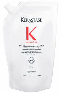 Best Shampoing décalcifiant réparateur rechargeable pour cheveux abîmés Première Shampoing