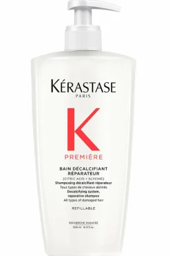 Best Shampoing décalcifiant réparateur rechargeable pour cheveux abîmés Première Shampoing