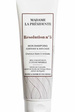 Best Shampoing fortifiant anti-chute cheveux lisses à bouclés Résolution N°5 Shampoing