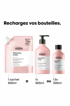 Online Shampoing pour cheveux colorés Vitamino Color rechargeable Shampoing