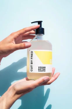 Clearance Shampoing purifiant Vegan Detox Shampoo rechargeable Shampoing