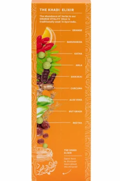 Hot Shampoing rebond & légèreté ayurvédique Orange Vitality Shampoing