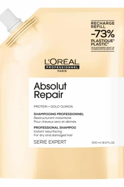 Discount Shampoing réparateur pour cheveux abîmés Absolut Repair rechargeable Shampoing