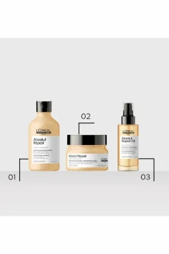 Discount Shampoing réparateur pour cheveux abîmés Absolut Repair rechargeable Shampoing