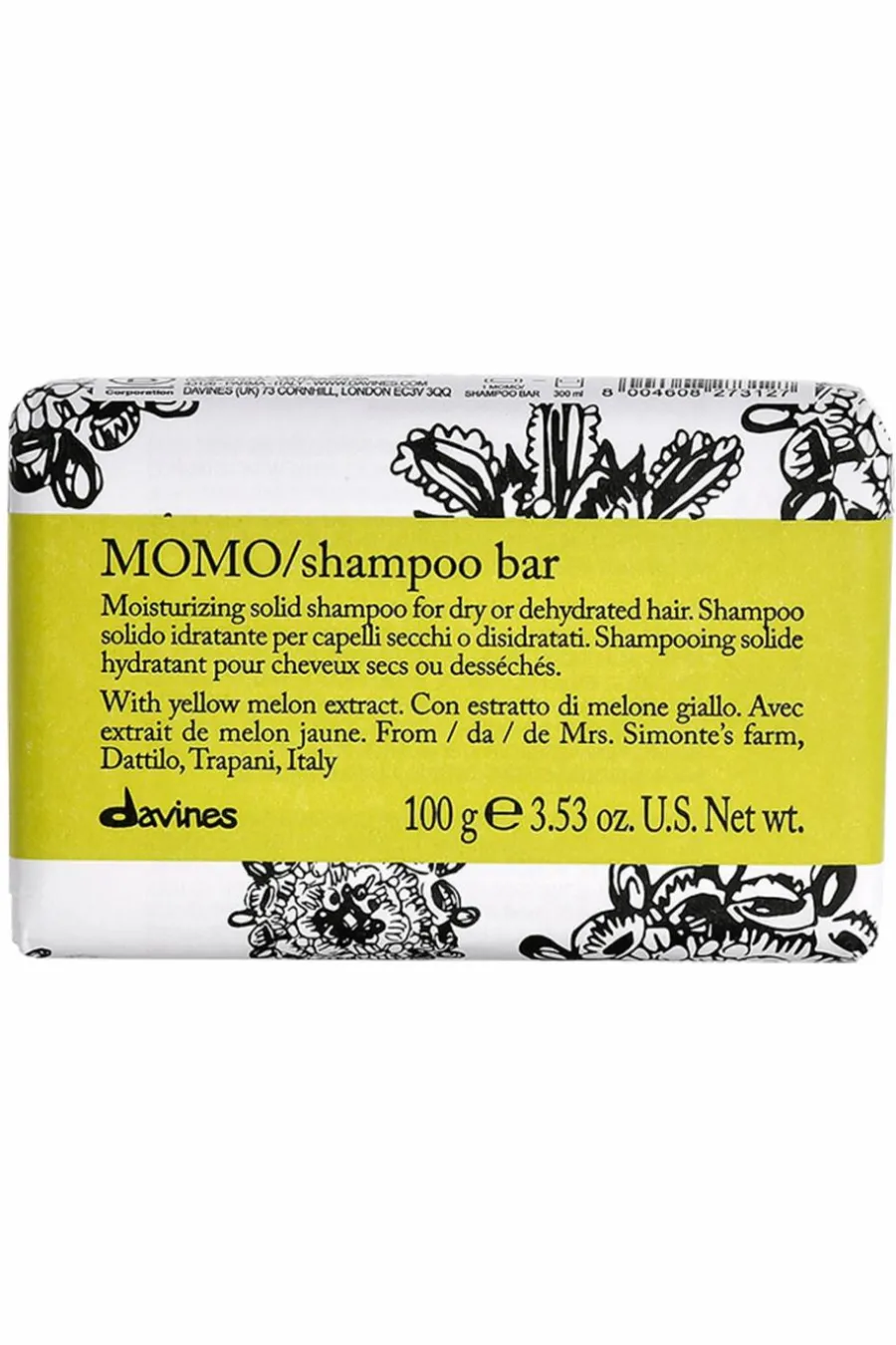 Clearance Shampoing solide pour cheveux secs Momo Shampoing