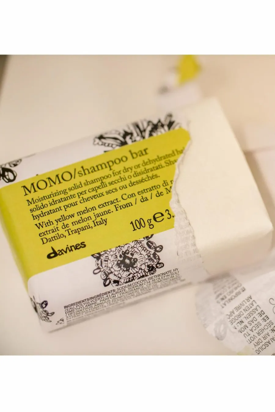Clearance Shampoing solide pour cheveux secs Momo Shampoing