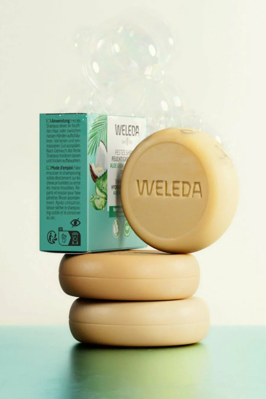 Shampooing solide hydratation & brillance Shampoing