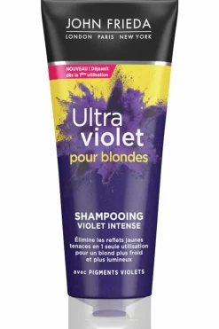 Hot Shampooing Violet pour cheveux blonds Intense Ultra Violet Shampoing