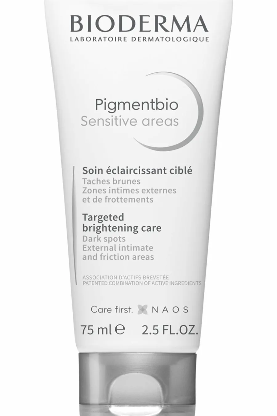 Best Soin corps éclaircissant ciblé Pigmentbio Sensitive Areas Crème & Lait