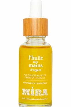 Soin pour les mains L’huile aux mains d’argent Mains