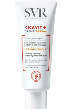 Hot Soin visage & corps réparateur anti-marques SPF50+ Cicavit+ Protection Solaire|Crème & Lait