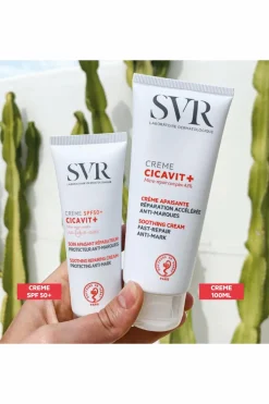 Hot Soin visage & corps réparateur anti-marques SPF50+ Cicavit+ Protection Solaire|Crème & Lait