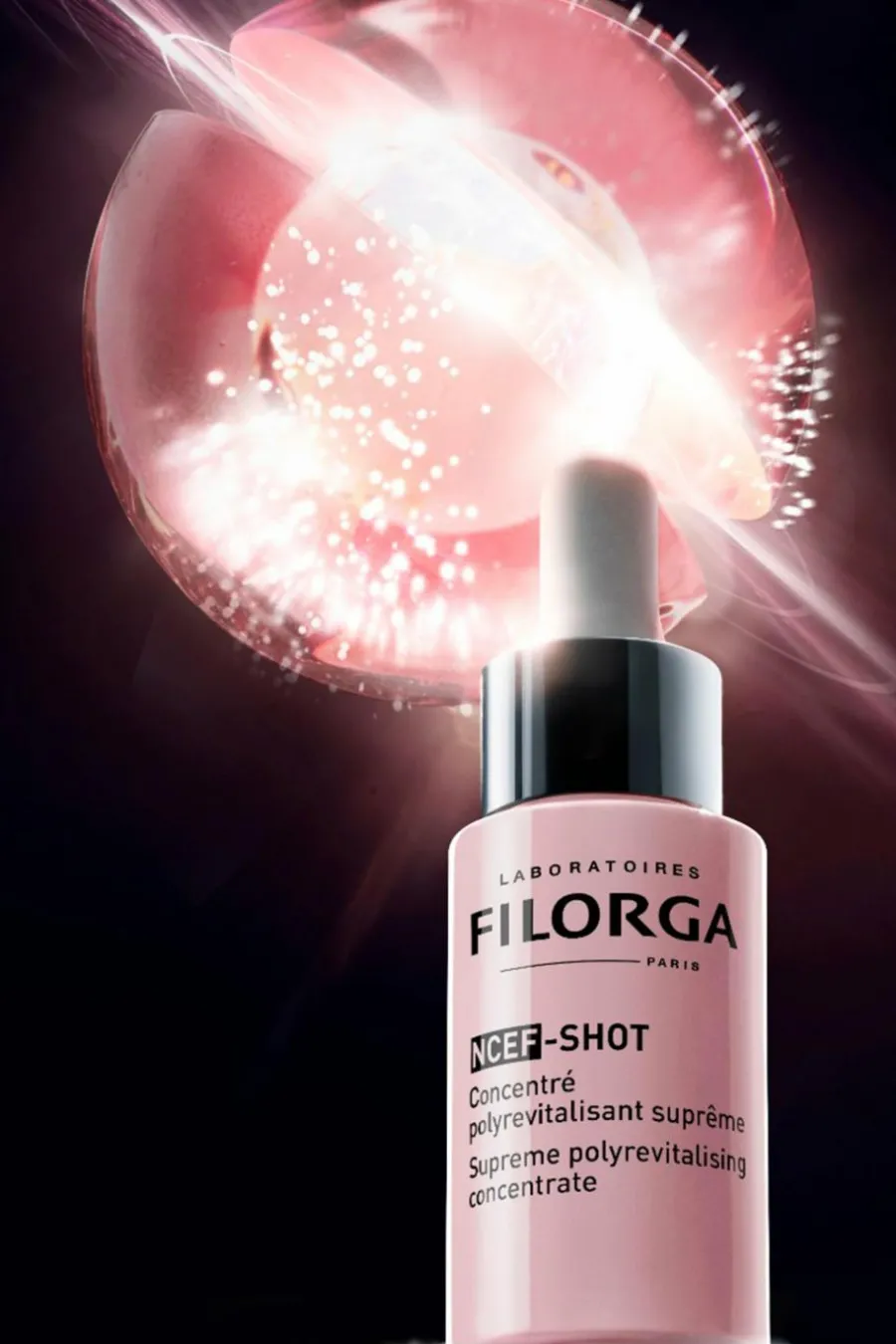 Sérum concentré anti rides, fermeté & éclat Ncef-Shot Sérum|Soin De Nuit