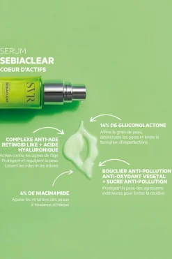 Hot Sérum correcteur global anti-imperfections, marques, rides Sebiaclear Sérum & Huile