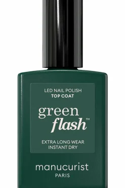 Hot Top coat semi-permanent Green Flash Base & Top Coat