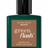 Outlet Vernis semi-permanent Green Flash Les pailletés Vernis À Ongles