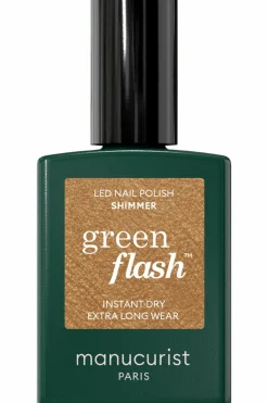 Outlet Vernis semi-permanent Green Flash Les pailletés Vernis À Ongles