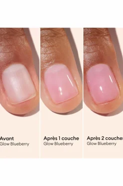 Sale Vernis soin Active Glow blueberry Soin Des Ongles