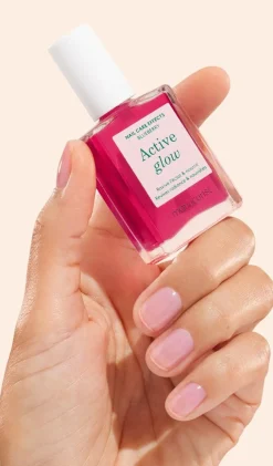 Sale Vernis soin Active Glow blueberry Soin Des Ongles