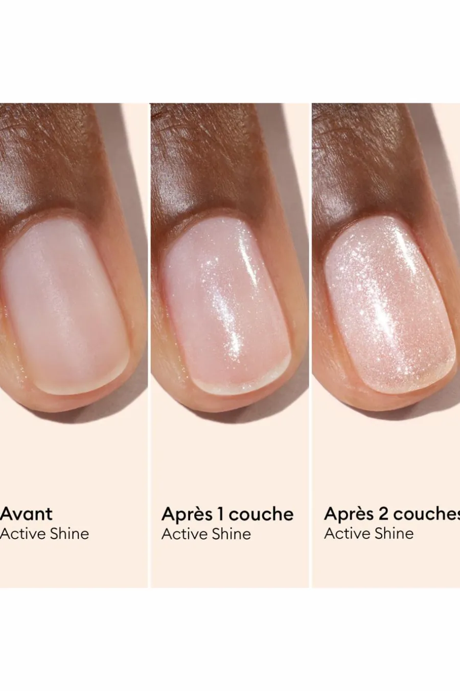 Sale Vernis soin highlighter Active Shine Vernis À Ongles