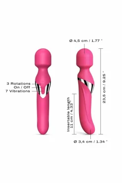Online Vibromasseur Dual Orgasm Wand rose Vibromasseurs & Sextoys